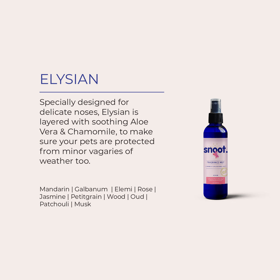 SNOOT India's Premier Vegan Pet Brand for your Dogs and Cats - FRAGRANCE MIST