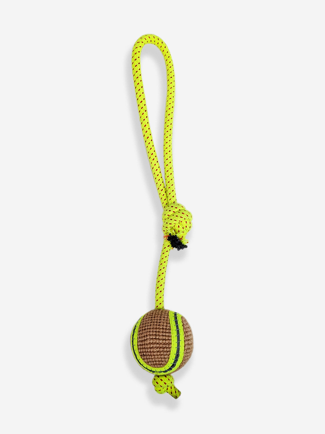 ROPE HANDLE BALL TOY