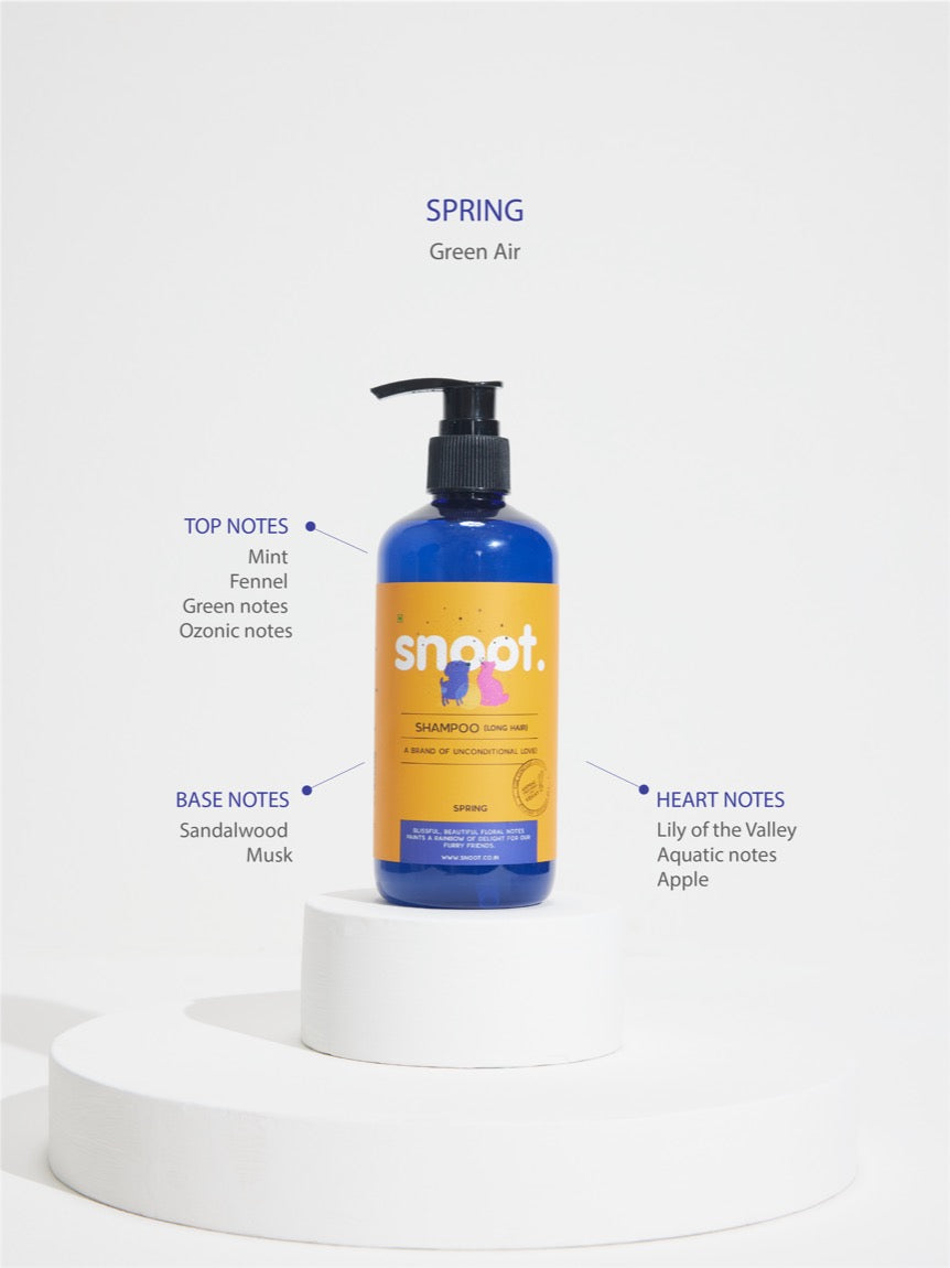 Snoot Shampoo Spring – spa-like wash for long haired dogs and cats