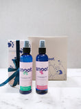 Load image into Gallery viewer, Gift Set for Pets, Dogs and Cats featuring two fragrance mists to refresh their coats.
